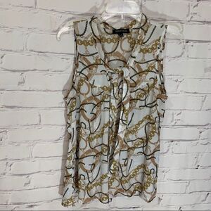 Ashley Blue large anchor top‎